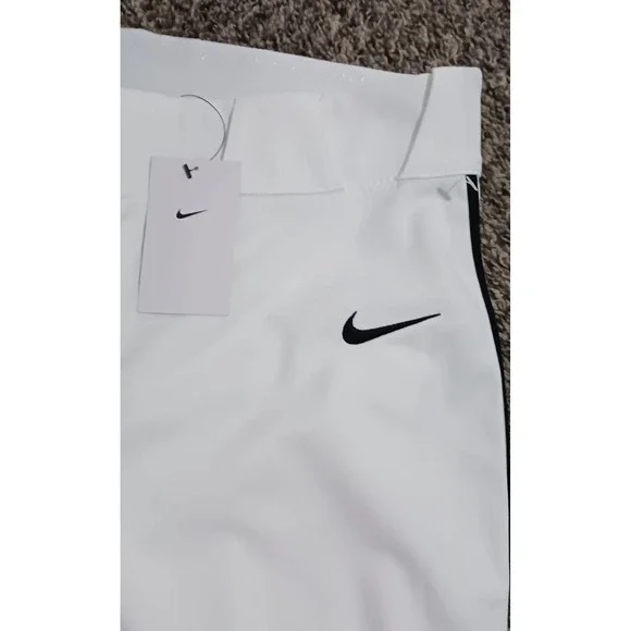 Nike Vapor Select High Piped Baseball Game 3/4 Pant Men's L White BQ9021-106‎ - Picture 2 of 9